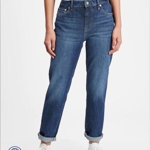 Gap girlfriend jeans, size 28 tall